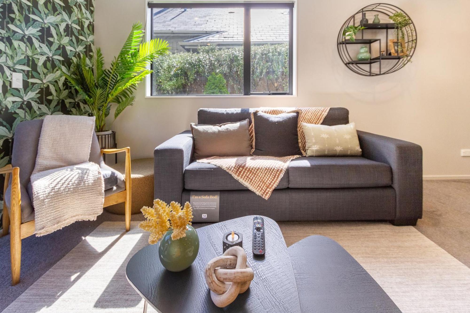 Latimer Square Luxe: 1Br W/ Sofa Bed Крайстчёрч Экстерьер фото